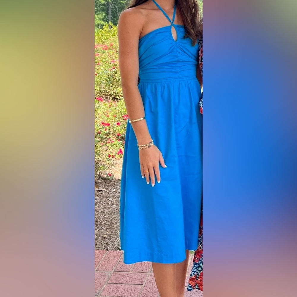 Loft- 00 Halter Neck MIDI Dress